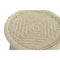 Set van 2 tafels DKD Home Decor Natuurlijk 60 x 60 x 42 cm 62 x 62 x 42 cm 64 x 64 x 42 cm