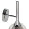 Muurlamp Kristal Grijs Metaal 19 x 19 x 30 cm