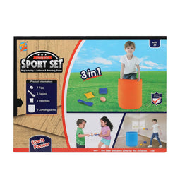 Spel/set Bag jumping & Balance & Beanbag Game