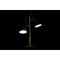 Bureaulamp DKD Home Decor Zwart Gouden Metaal 25 W 220 V 38 x 16 x 64 cm