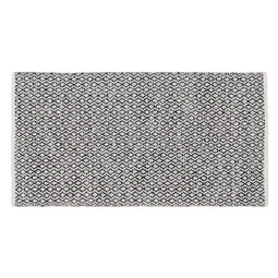 Tapijt Grijs 70 % katoen 30 % Polyester 80 x 150 cm
