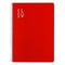 Schrift ESCOLOFI Din A4 50 Lakens 8 mm Rood (5 Stuks)