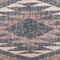 Kussen Katoen Grijs Roze 30 x 60 cm