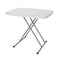 Vouwtafel Wit Staal HDPE 76 x 50 x 71,5 cm