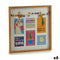 Muurfotlijst Kwastjes Lama Multicolour Hout 40,5 x 3 x 40,5 cm (6 Stuks)