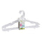 Kledinghangers Ruth Dem Ruth Kristal 6 Onderdelen 43 x 22 x 4,5 cm (12 Stuks)