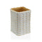 Tandenborstelhouder Beige Hars (7,5 x 10 x 7,5 cm)