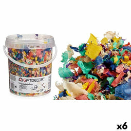 Decoratief schaafsel 1,4 L Multicolour (6 Stuks)