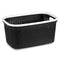 Wasmand Wit Plastic 36 L 36 x 25,5 x 53 cm (12 Stuks)