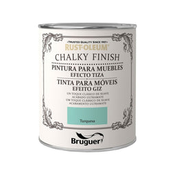 Verf Bruguer Chalky Finish Turkoois 750 ml