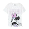 T-Shirt met Korte Mouwen voor kinderen Minnie Mouse Wit Maat 5 Jaar