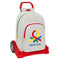Schoolrugzak met Wielen Benetton Pop Grijs (30 x 46 x 14 cm)