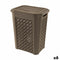 Wasmand Tontarelli Arianna Met deksel Wengue 37,5 x 27,5 x 47 cm (6 Stuks)