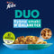 Felix Fantastic Duo- zwarte kabeljauw, zalm, haring, forel, zalm, sardines, forel, makreel in gel...