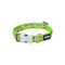 Hondenhalsband Red Dingo STYLE MONKEY LIME GREEN 41-63 cm