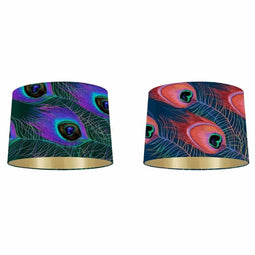 Lampenkap DKD Home Decor Lila Groen 40 x 40 x 24 cm (2 Stuks)