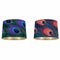 Lampenkap DKD Home Decor Lila Groen 40 x 40 x 24 cm (2 Stuks)