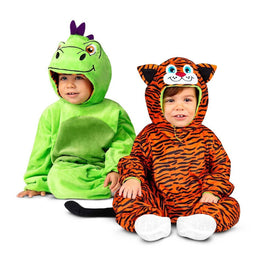 Kostuums voor Kinderen My Other Me 3-4 Jaar Omkeerbaar Tijger Draak (3 Onderdelen)