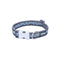 Hondenhalsband Red Dingo STYLE MODERN ON COOL GREY 41-63 cm