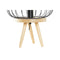 Bureaulamp DKD Home Decor Zwart Bruin 220 V 50 W (29 x 29 x 38 cm)