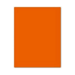 Fiches Iris Mandarijn 50 x 65 cm