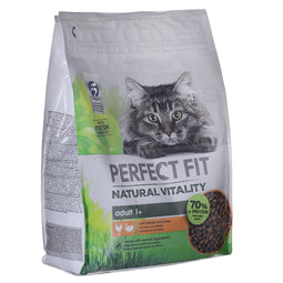 PERFECT FIT Adult Natural Vitality Chicken with turkey - droog kattenvoer - 2.4 kg