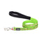 Hondenriem Red Dingo STYLE MONKEY LIME GREEN 15mm x 120 cm