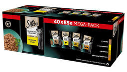 SHEBA Selection Select Slices Gevogelte Smaak - nat kattenvoer - 40 x 85g
