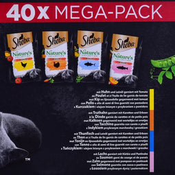 SHEBA Nature's Collection Mix - nat kattenvoer - 40x85g