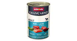 ANIMONDA Grancarno Adult met zalm en spinazie - natvoer voor honden - 400 g