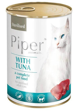 DOLINA NOTECI Piper Sterilised with tuna - nat kattenvoer - 400g