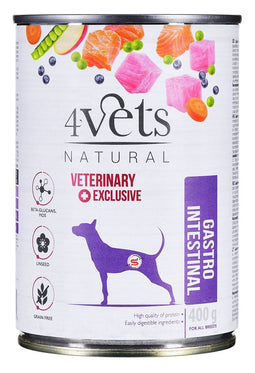 4VETS Natural Gastro Intestinal Dog - nat hondenvoer - 400 g