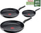 Tefal Start'Easy Pannenset - 3-Delig | Koekenpan 24cm | Koekenpan 28cm | Koekenpan 32cm - PFAS-vr...