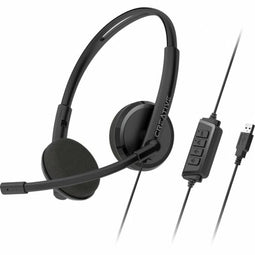Hoofdtelefoon met microfoon Creative Technology HS-220 Zwart