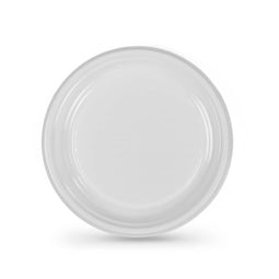 Reusable plate set Algon Cirkelvormig Wit 17 x 17 x 1,5 cm Plastic 25 Stuks