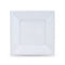 Reusable plate set Algon Vierkant Plastic 18 cm 12 Stuks