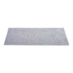 Placemat 45 x 0,01 x 30 cm Zilverkleurig Plastic (30 x 45 cm)