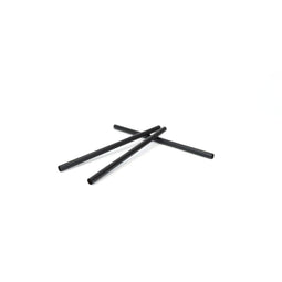 Herbruikbare Rietjes Algon Zwart Plastic 14 cm 25 Stuks
