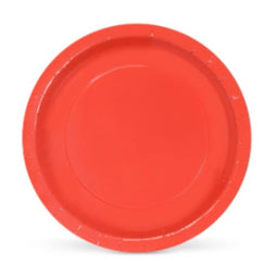 Bordenset Algon Karton Wegwerp Rood 10 Stuks 20 x 20 x 1,5 cm