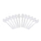 Reusable spoon set Algon Toetjes Transparant 12 Stuks 14 cm