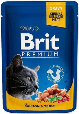 BRIT Premium Cat Salmon&Trout - nat kattenvoer - 100g