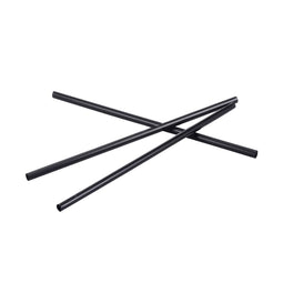 Herbruikbare Rietjes Algon Zwart Plastic 22 cm 25 Stuks