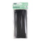 Herbruikbare Rietjes Algon Zwart Plastic 22 cm 25 Stuks