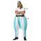 Kostuums voor Volwassenen Viking Man Blauw Maat XL