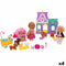 Playset Colorbaby Bella 4 Stuks 5,5 x 12 x 3,5 cm Huisdieren