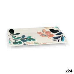 Dienblad La Mediterránea Alba Melamine 20 x 13 x 1,5 cm (24 Stuks)