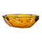 Tafelmiddenstuk van gerecycled glas Amber Gerecycled glas 25 x 25 x 8 cm