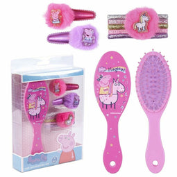 Haaraccessoires Peppa Pig Roze (8 pcs)