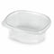 Voedselopslagcontainer Algon Herbruikbaar 1 L Transparant Ovalen 19 x 16 x 6,5 cm (12 Stuks)