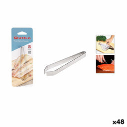 Kitchen Pegs Quttin Roestvrij staal Vis 10,8 x 0,9 cm (48 Stuks)